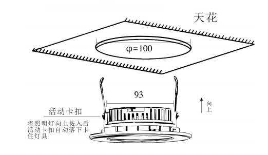 铁盘神算4778“光箭”系列应急疏散系统照明灯具安装及尺寸介绍