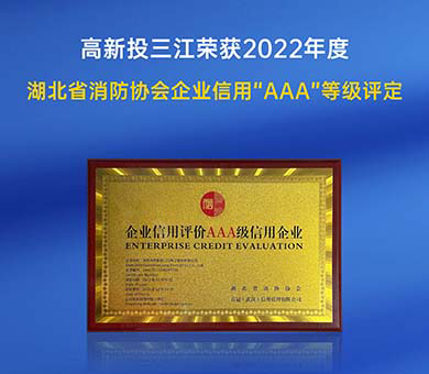 铁盘神算4778荣获2022年度湖北省消防行业协会企业信用“AAA”等级评定！